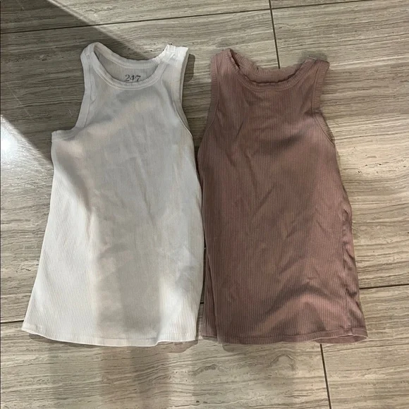 24/7 Ribbed Tank Tops - Picture 1 of 5